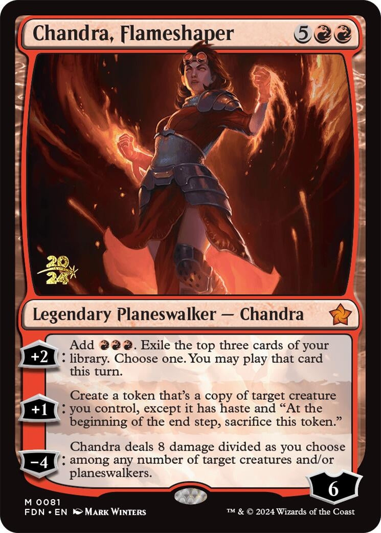 Image for Chandra, Flameshaper (81) [PRE]