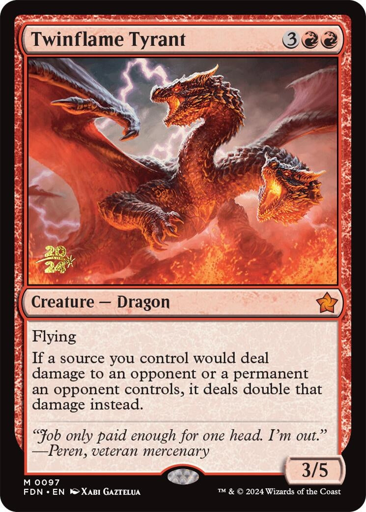 Image for Twinflame Tyrant (97) [PRE]