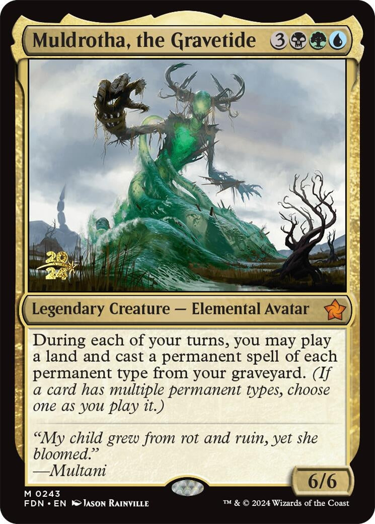 Image for Muldrotha, the Gravetide (FDN) (243) [PRE]