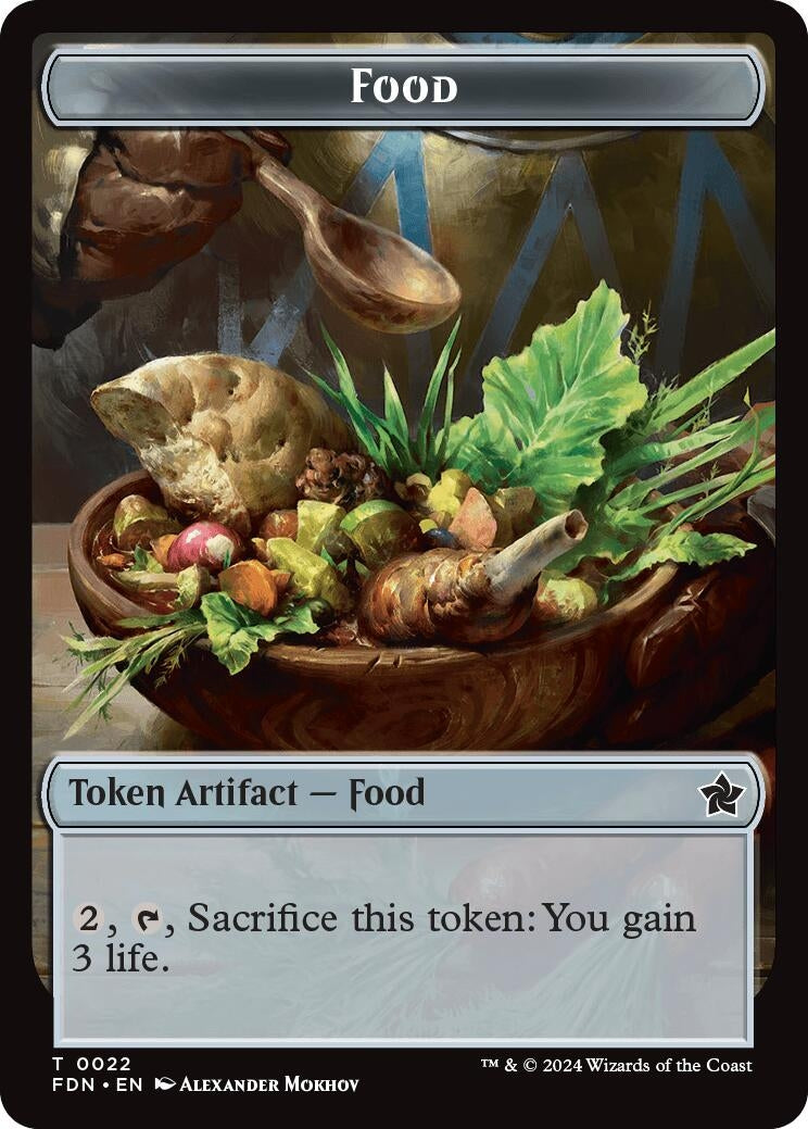 Image for Food // Treasure Double-Sided Token