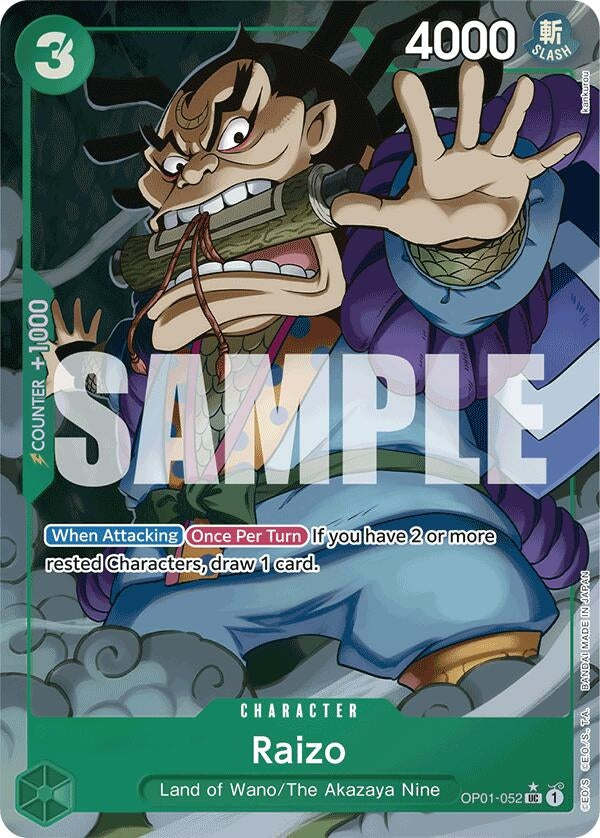 Image for Raizo (Alternate Art) [Premium Booster]
