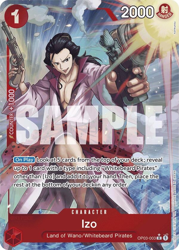 Image for Izo (OP03-003) (Full Art) [Premium Booster]