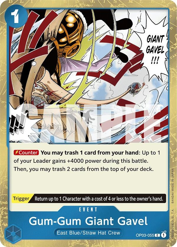 Image for Gum-Gum Giant Gavel [Premium Booster]