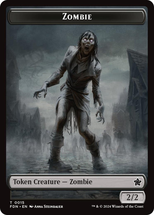 Image for Zombie // Goblin Doubled-Sided Token