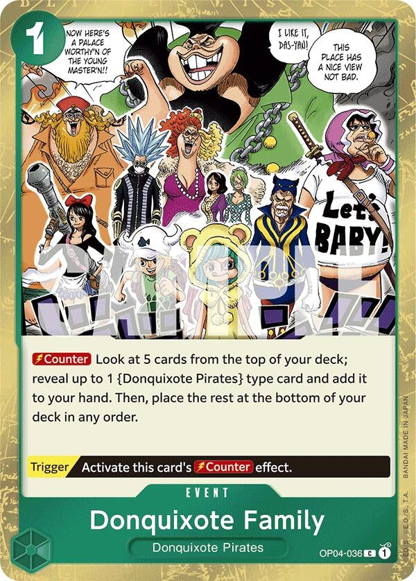 Image for Donquixote Family [Premium Booster]