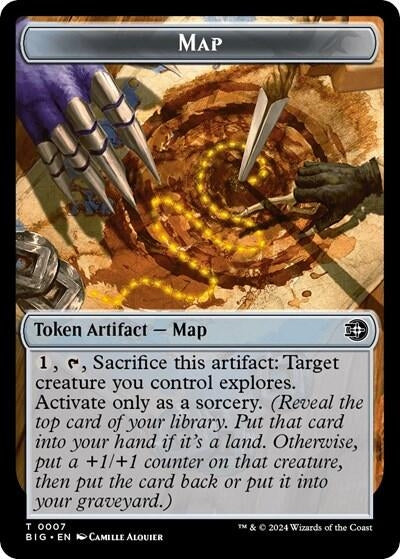 Image for Map // Plot Double-Sided Token (7) [BIG]
