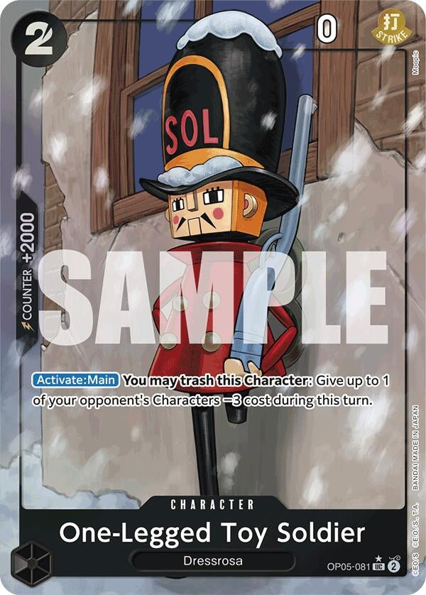 Image for One-Legged Toy Soldier (Full Art) [Premium Booster]