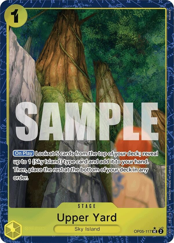 Image for Upper Yard (Alternate Art) [Premium Booster]