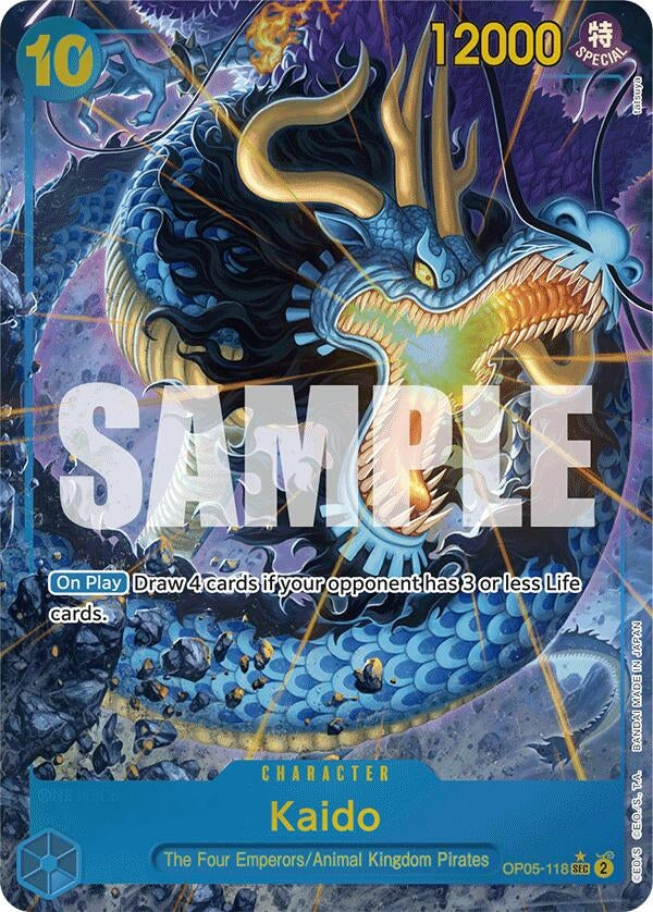 Image for Kaido (OP05-118) (Alternate Art) [Premium Booster]