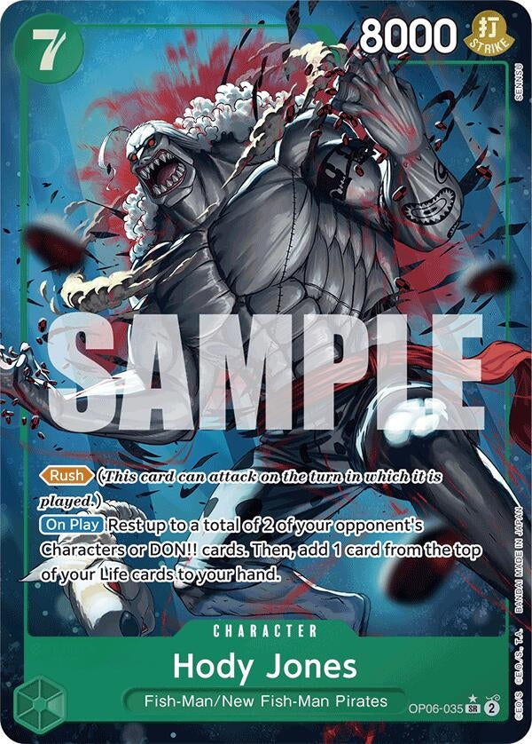 Image for Hody Jones (Alternate Art) [Premium Booster]