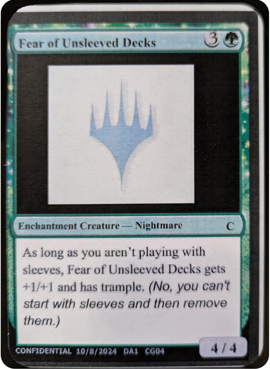 Image for Fear of Unsleeved Decks