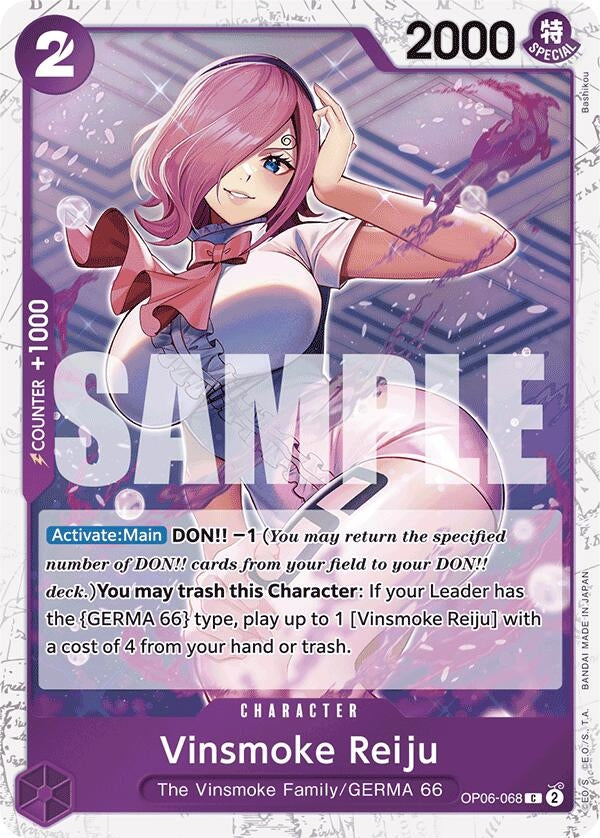 Image for Vinsmoke Reiju (OP06-068) [Premium Booster]