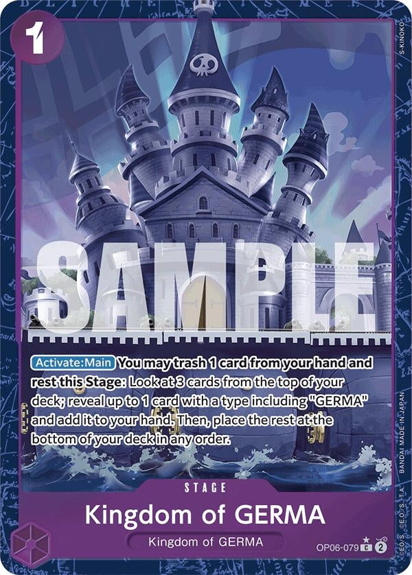Image for Kingdom of GERMA (Alternate Art) [Premium Booster]