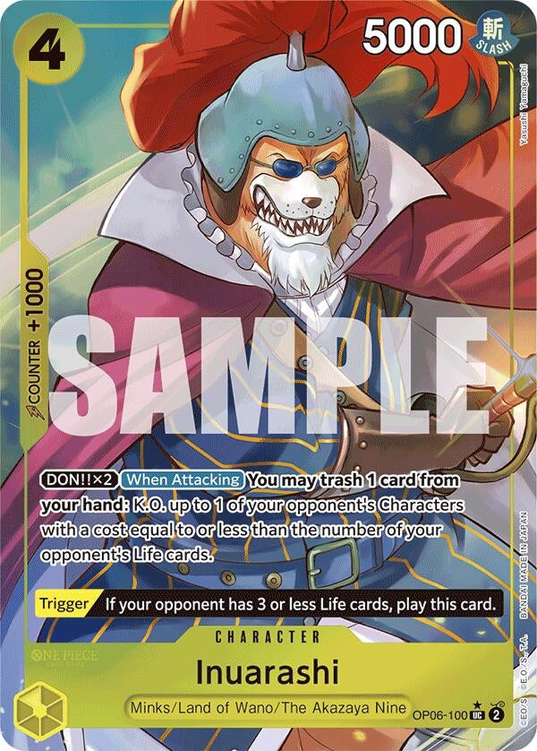 Image for Inuarashi (Full Art) [Premium Booster]