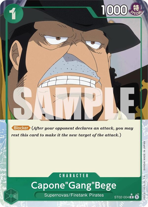 Image for Capone"Gang"Bege (ST02-004) (Extended Art) [Premium Booster]