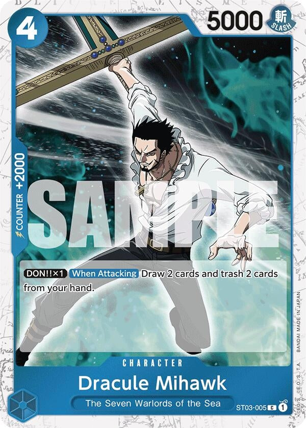 Image for Dracule Mihawk (ST03-005) [Premium Booster]