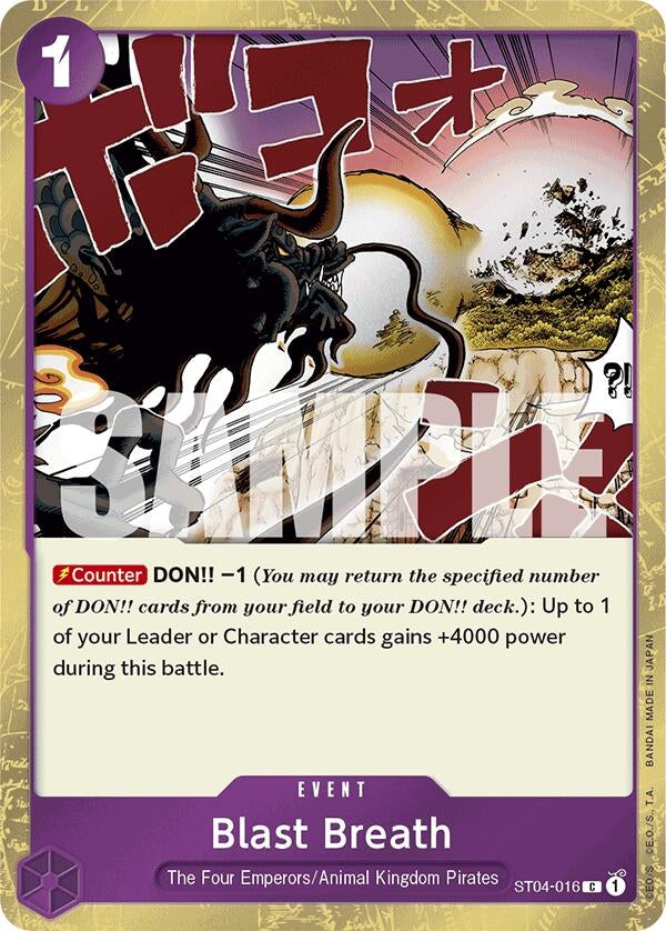 Image for Blast Breath [Premium Booster]