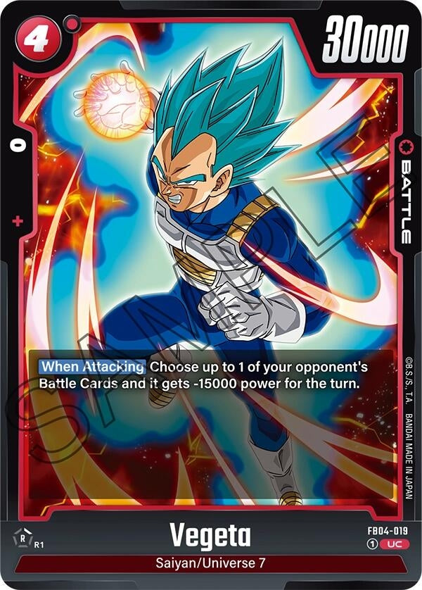 Image for Vegeta - FB04-019 [Ultra Limit]