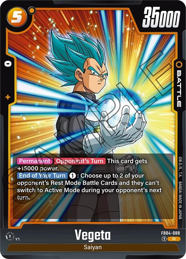Image for Vegeta - FB04-089 [Ultra Limit]