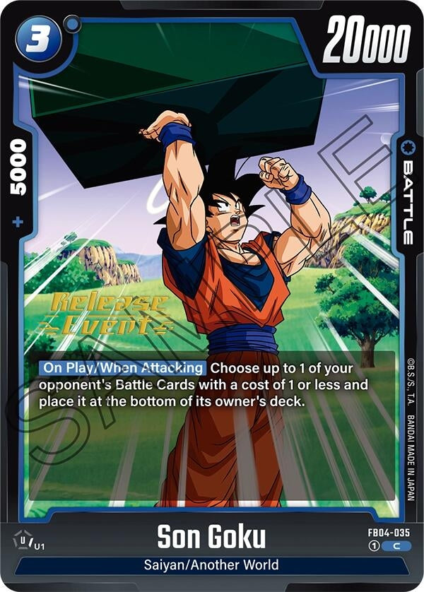 Image for Son Goku - FB04-035 (FB04-035) [Ultra Limit Release Event Cards]