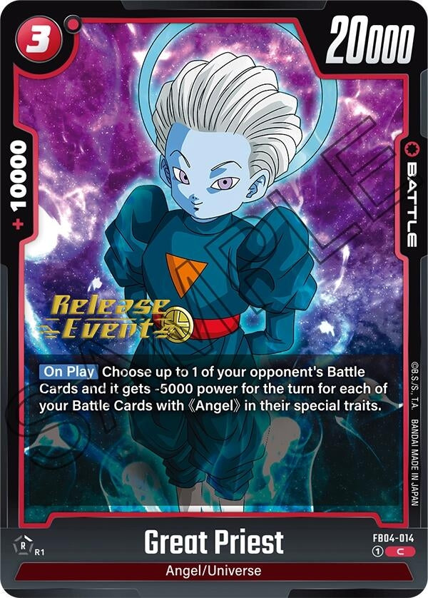 Image for Great Priest (FB04-014) [Ultra Limit Release Event Cards]