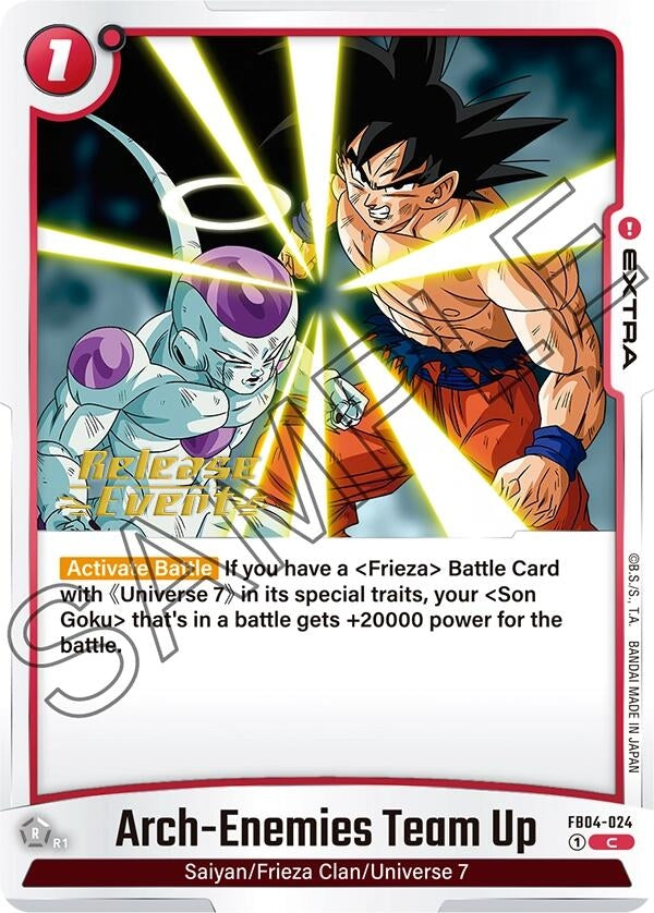 Image for Arch-Enemies Team Up (FB04-024) [Ultra Limit Release Event Cards]