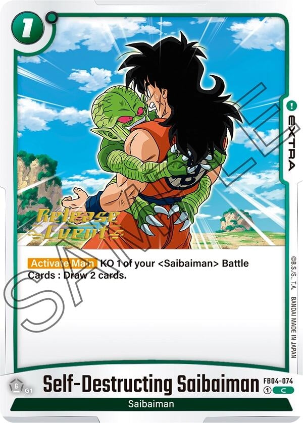 Image for Self-Destructing Saibaiman (FB04-074) [Ultra Limit Release Event Cards]