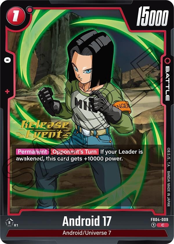 Image for Android 17 (FB04-009) [Ultra Limit Release Event Cards]