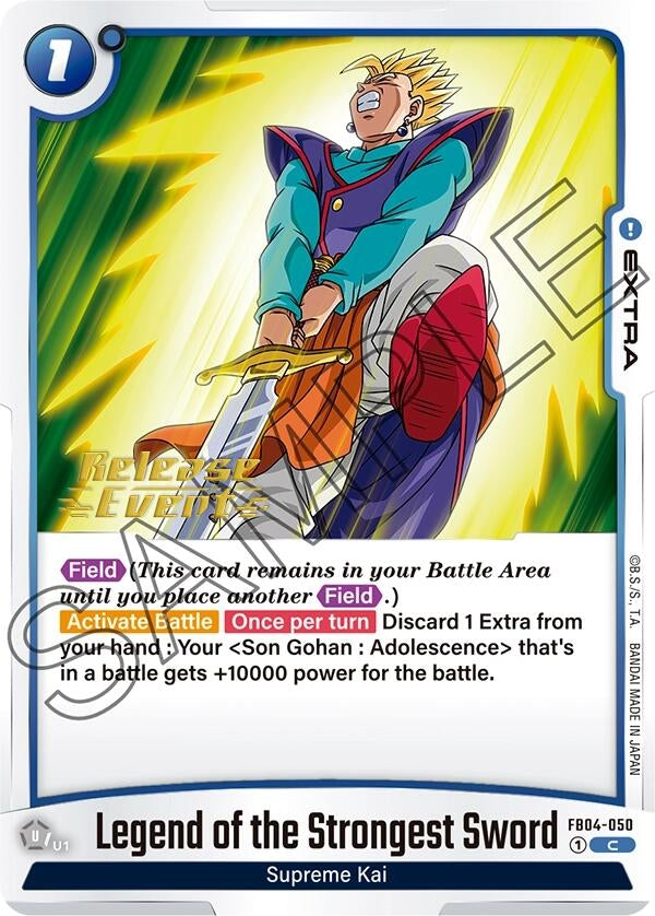 Image for Legend of the Strongest Sword (FB04-050) [Ultra Limit Release Event Cards]