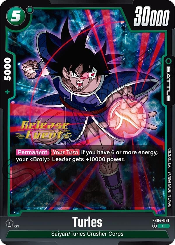 Image for Turles (FB04-061) [Ultra Limit Release Event Cards]
