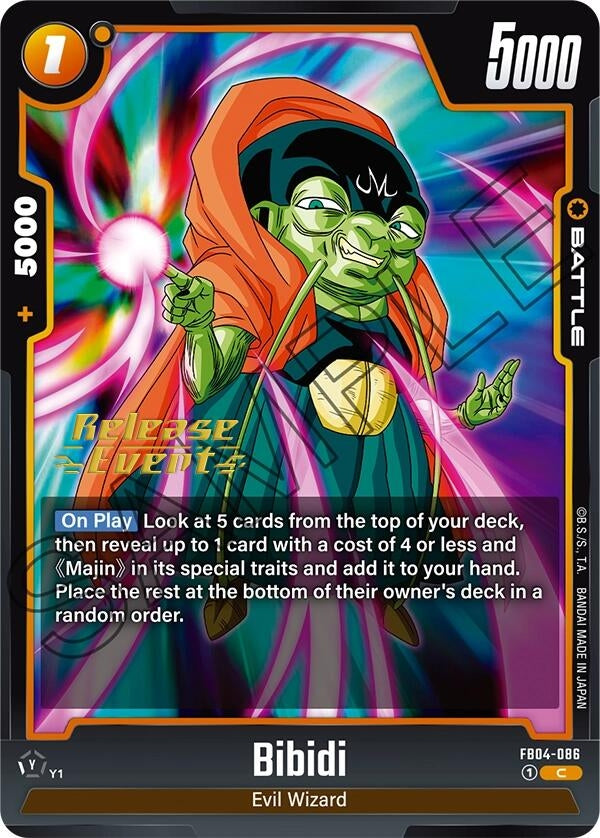 Image for Bibidi (FB04-086) [Ultra Limit Release Event Cards]
