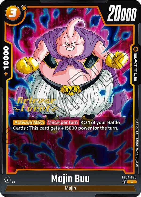 Image for Majin Buu (FB04-090) [Ultra Limit Release Event Cards]