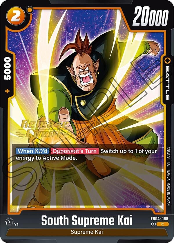 Image for South Supreme Kai (FB04-098) [Ultra Limit Release Event Cards]
