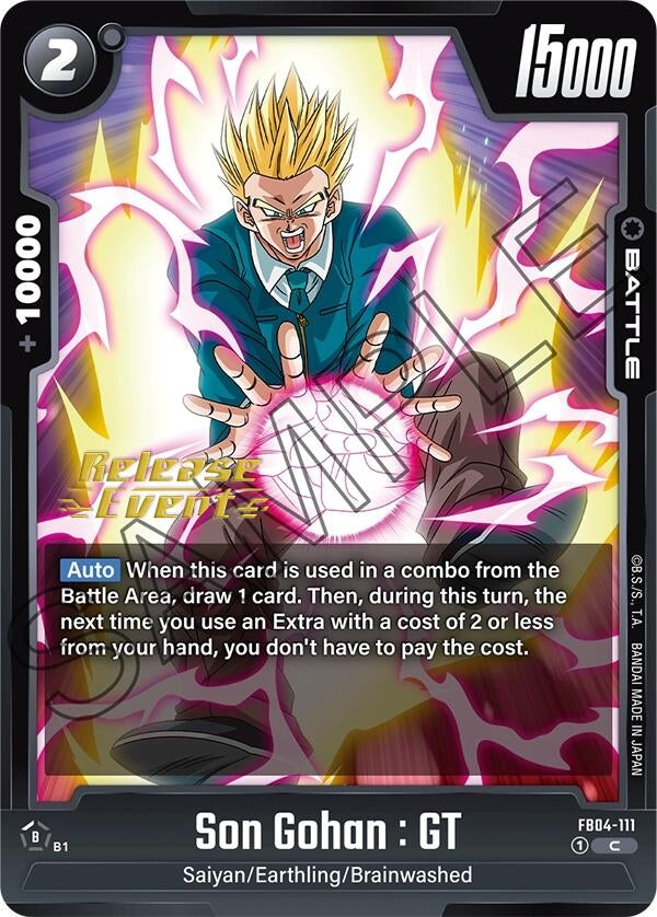 Image for Son Gohan : GT (FB04-111) [Ultra Limit Release Event Cards]