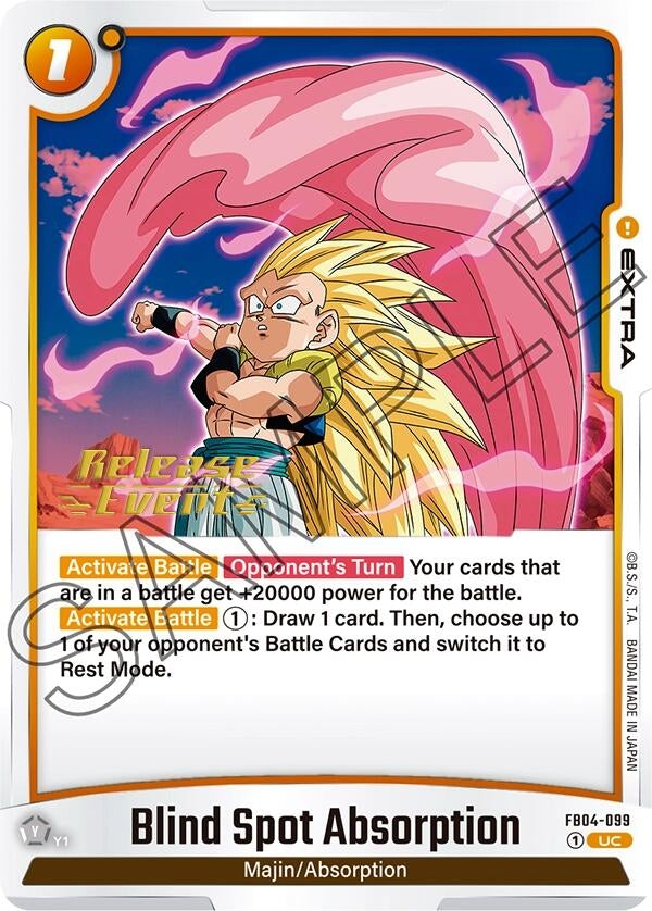 Image for Blind Spot Absorption (FB04-099) [Ultra Limit Release Event Cards]