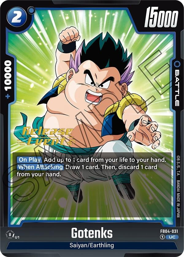 Image for Gotenks - FB04-031 (FB04-031) [Ultra Limit Release Event Cards]