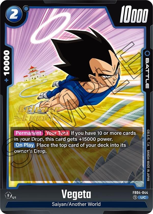 Image for Vegeta - FB04-044 (FB04-044) [Ultra Limit Release Event Cards]