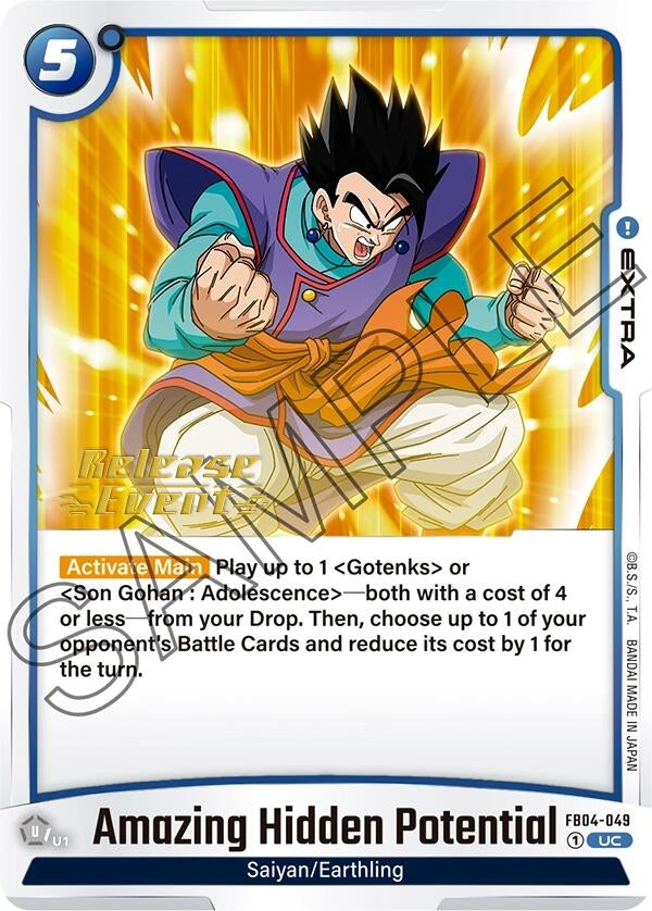 Image for Amazing Hidden Potential (FB04-049) [Ultra Limit Release Event Cards]