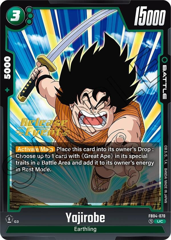 Image for Yajirobe (FB04-070) [Ultra Limit Release Event Cards]