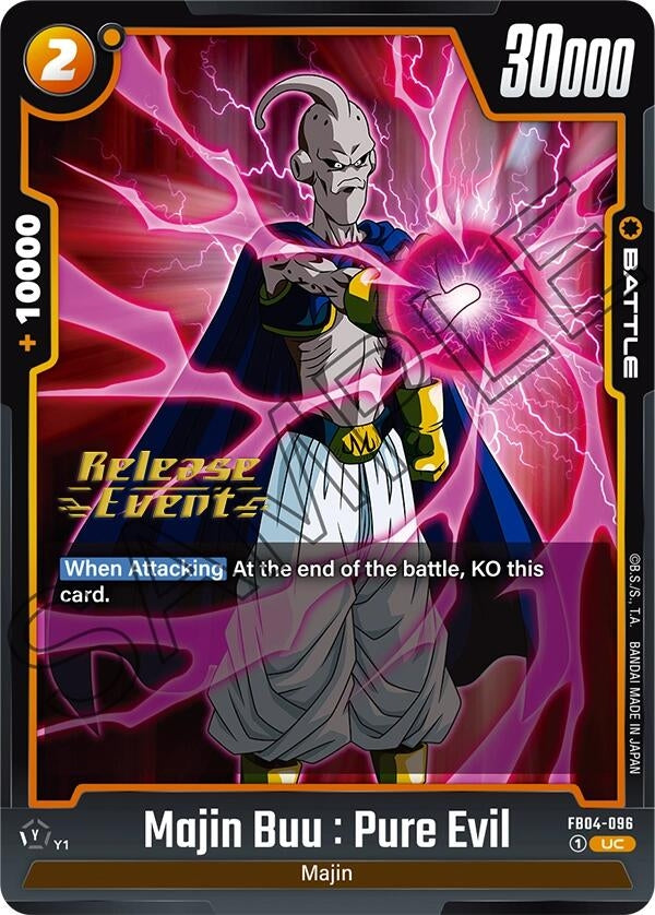 Image for Majin Buu : Pure Evil (FB04-096) [Ultra Limit Release Event Cards]