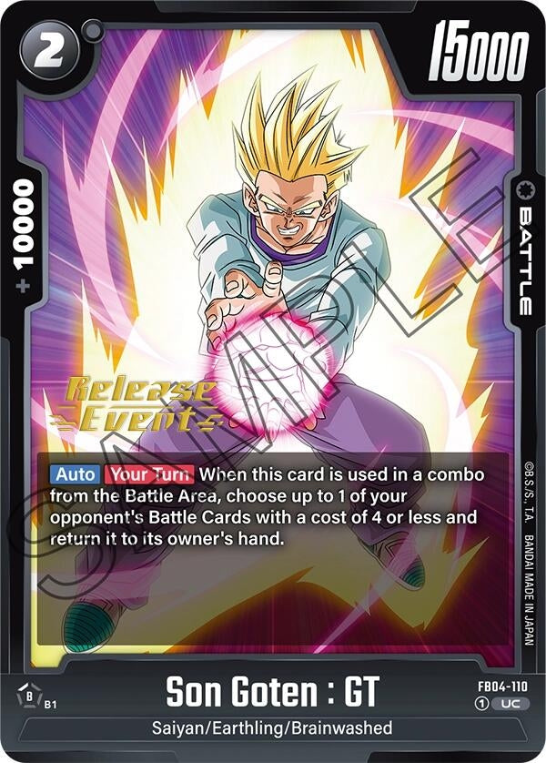 Image for Son Goten : GT (FB04-110) [Ultra Limit Release Event Cards]