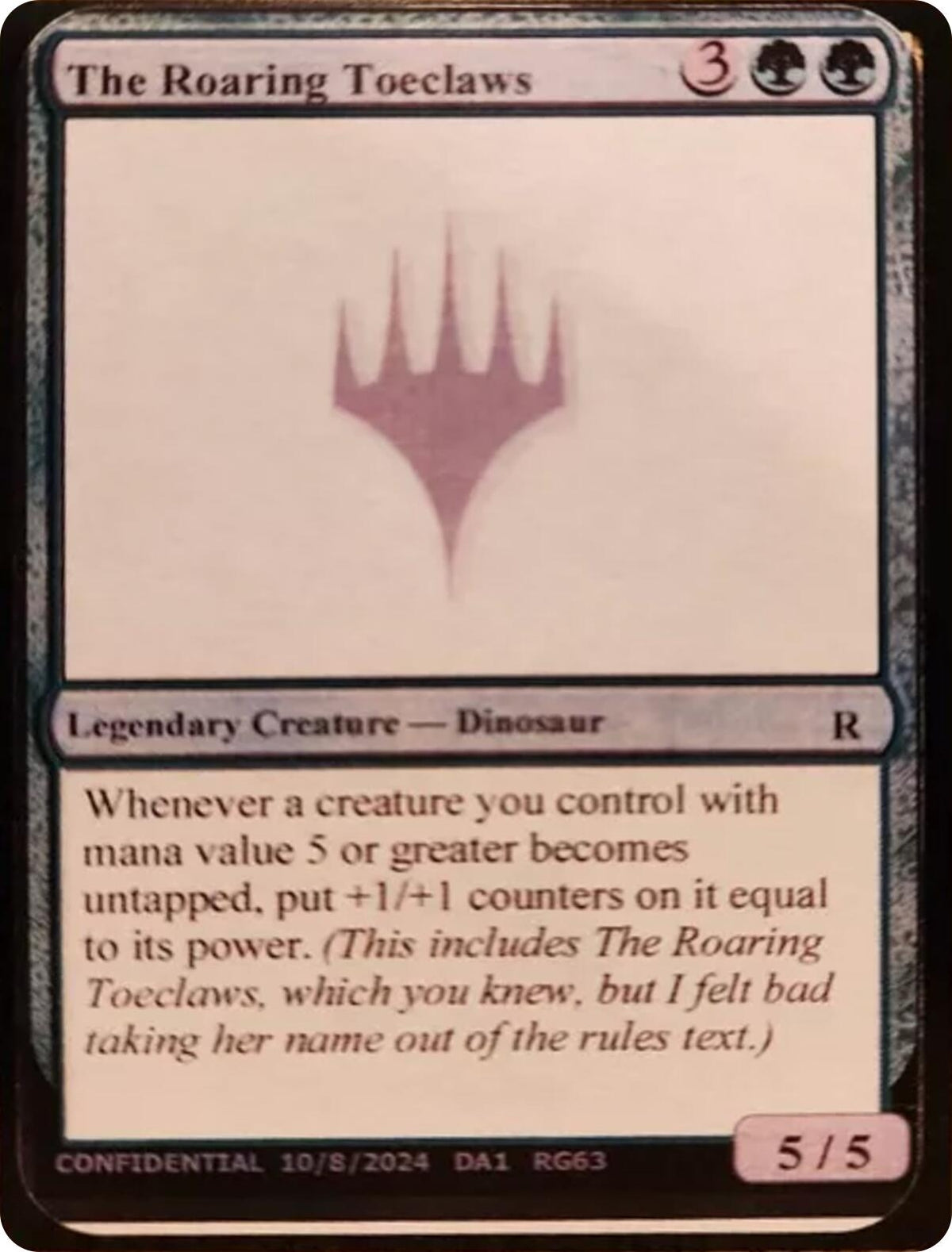 Image for The Roaring Toeclaws