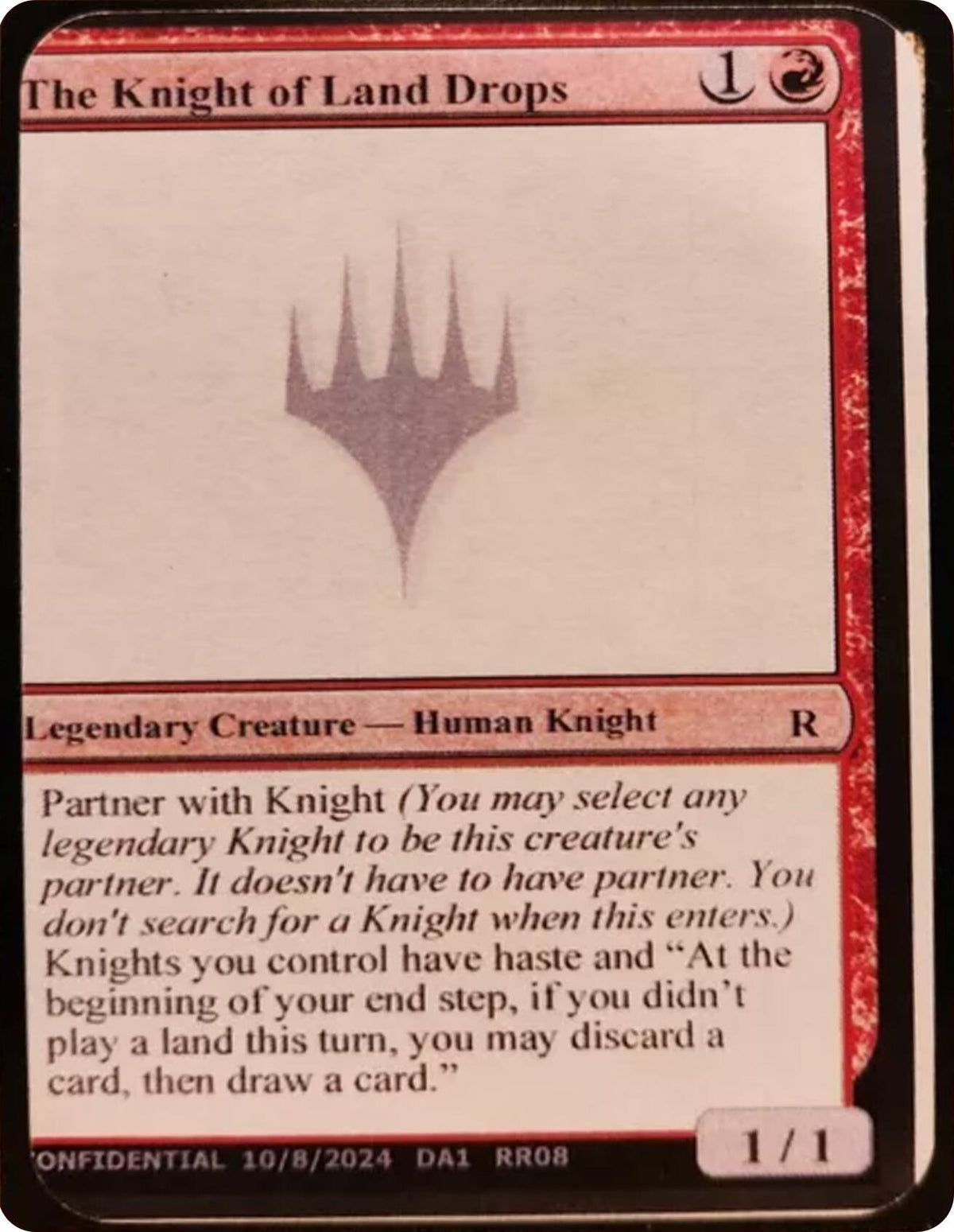 Image for The Knight of Land Drops