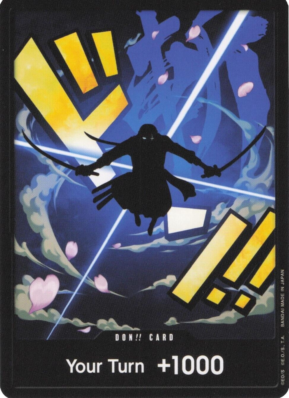 Image for DON!! Card (Zoro) [Premium Booster -The Best-]