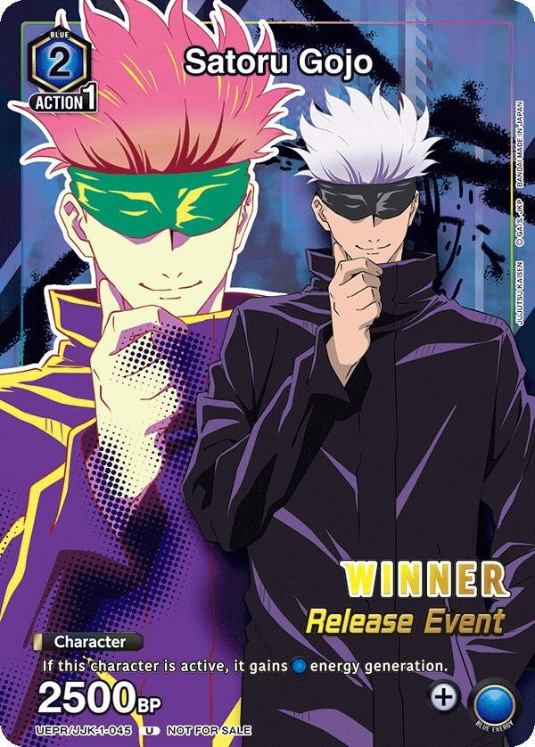 Image for Satoru Gojo (Release Event Winner) (UEPR/JJK-1-045) - Union Arena