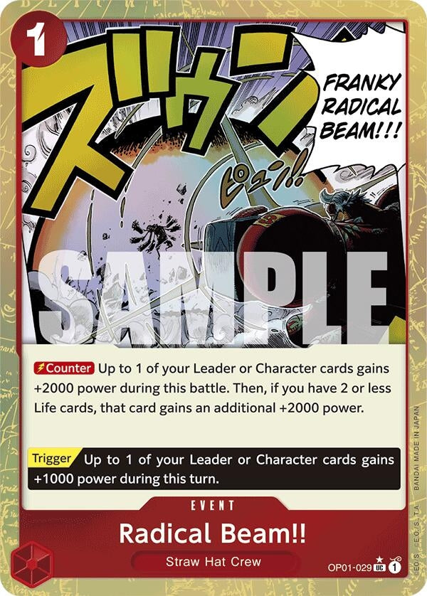Image for Radical Beam!! (Textured Foil) [Premium Booster -The Best-]