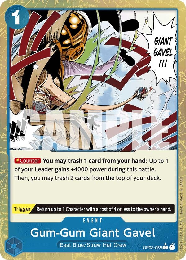 Image for Gum-Gum Giant Gavel (Textured Foil) [Premium Booster -The Best-]