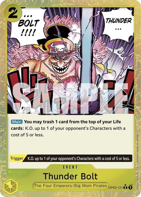 Image for Thunder Bolt (Textured Foil) [Premium Booster -The Best-]