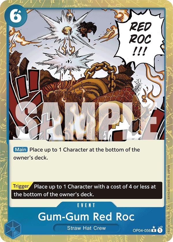 Image for Gum-Gum Red Roc (Textured Foil) [Premium Booster -The Best-]