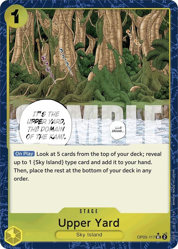 Image for Upper Yard (Textured Foil) [Premium Booster -The Best-]